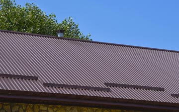 typical Whitley Chapel corrugated roof uses
