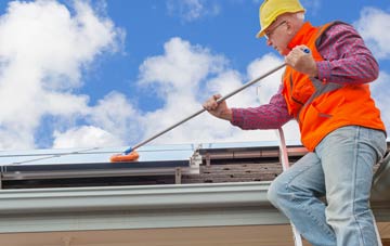 Whitley Chapel soft wash roof cleaning